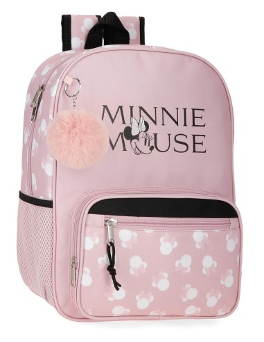 MOCHILA ADAP. 38CM. MINNIE HEADS